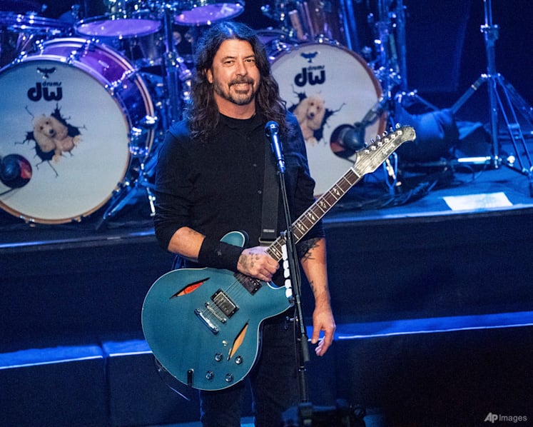 Foo Fighters frontman Dave Grohl fears 'wrath of Taylor Swift' after making a joke at a show