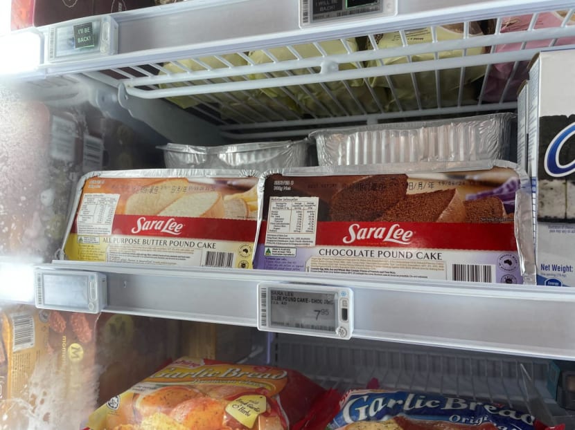 Sara Lee products on sale at a Cold Storage outlet in Fusionpolis on Oct 19, 2023.