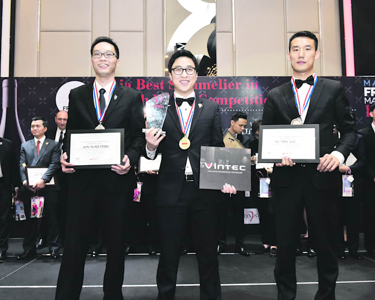 Singapore sommelier is second-best in Asia in French wines