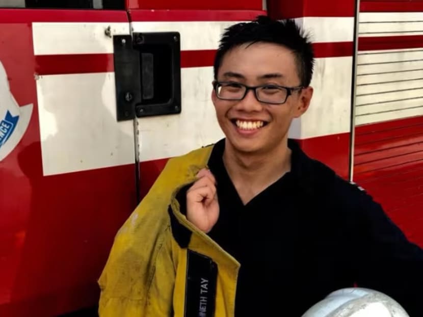 Singapore Civil Defence Force firefighter Kenneth Tay died after battling a blaze on a ship on May 16, 2024.