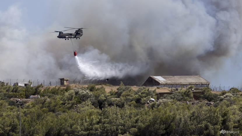 Two wildfires fueled by strong winds near Greece's capital