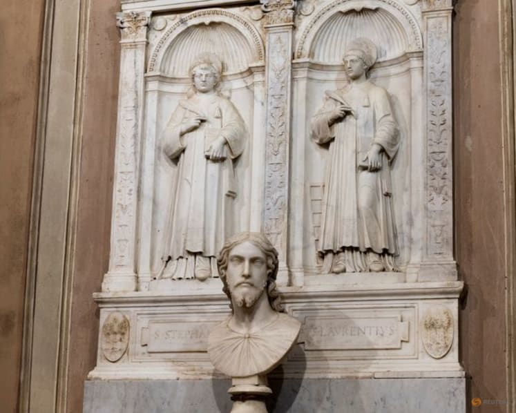 Italy basilica bust re-attributed to Michelangelo after centuries in obscurity