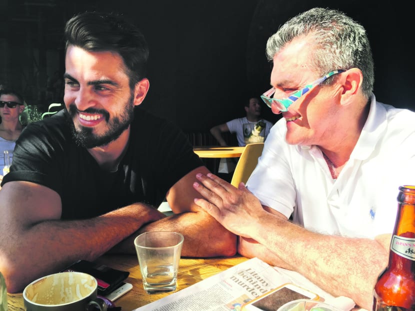 Singapore based restauranteur Marcus Jilla doesn't mind a cider every now and then, while his father also like his Japanese beers. Photo Anouchka Bee Forey