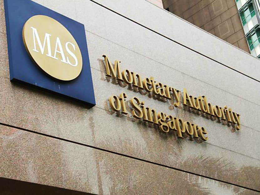 Exterior of the Monetary Authority of Singapore building. TODAY file photo