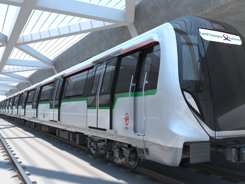 New trains will enter service from 2022 to 2026, and will make up 53 per cent of the trains on the North-South Line and East-West Line when fully introduced.