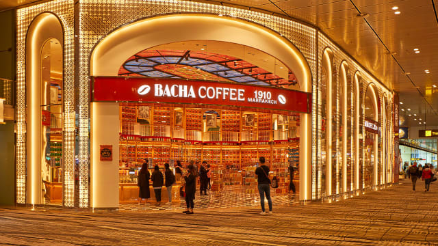 全球最大店面！Bacha Coffee樟宜机场T3登场