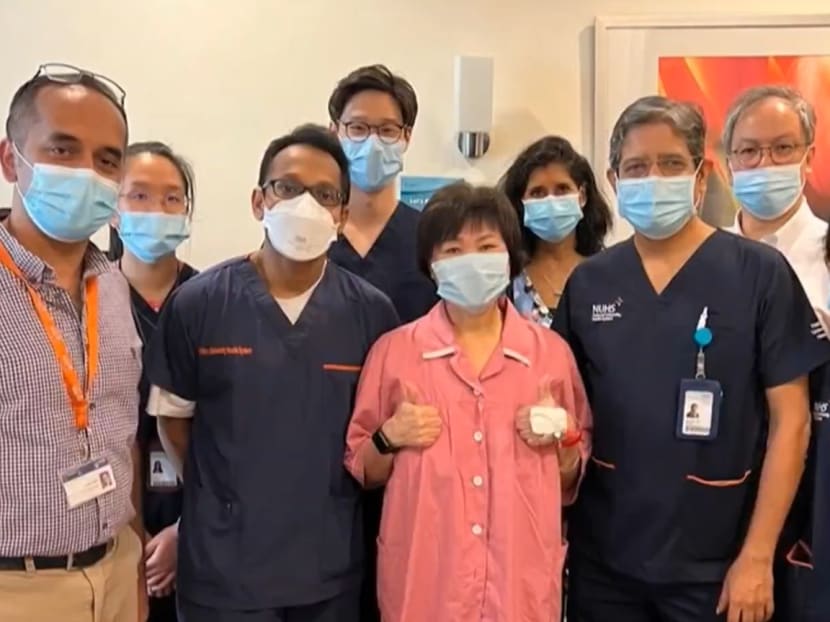 Son gave me life, says mum who received Singapore’s first liver transplant in a stage four cancer patient