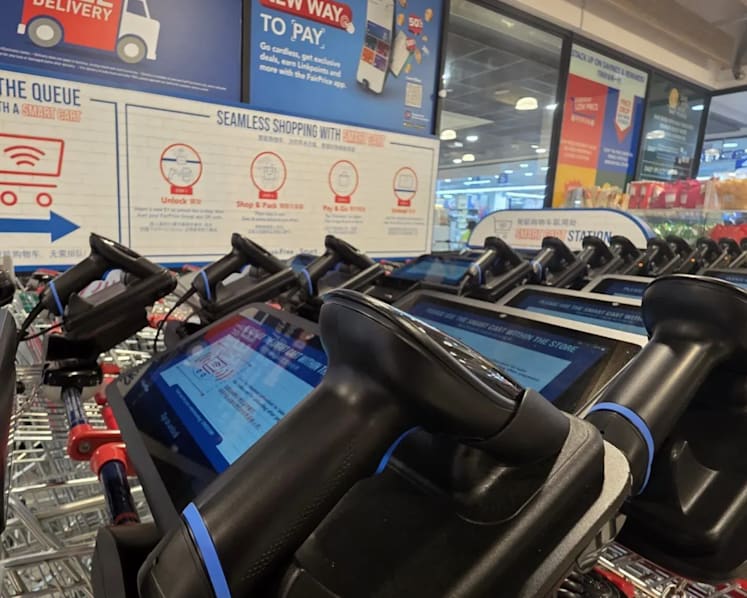 FairPrice to roll out smart shopping carts with self-checkout, navigation features by end-2026