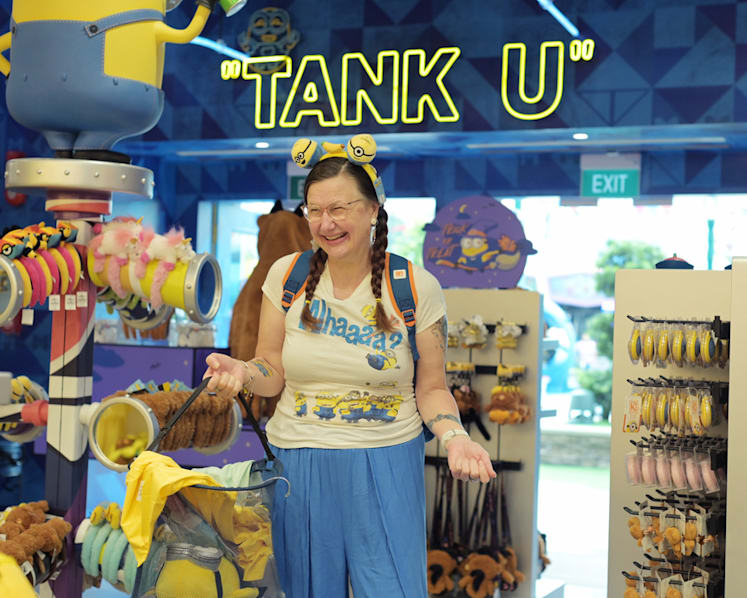 She holds the Guinness World Record for the world’s largest Minions memorabilia collection She holds the Guinness World Record for the world’s largest Minions memorabilia collection