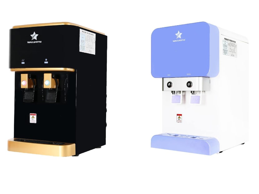 Triple Lifestyle Marketing sells long-term maintenance service packages for alkaline water systems via door-to-door sales, with its packages costing around S$3,000.