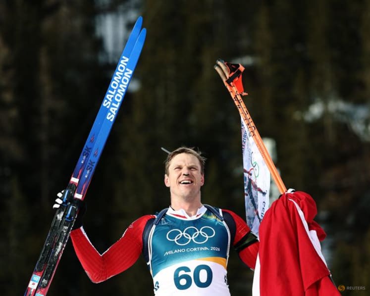 Biathlon-Norway's Sjaastad Christiansen channels ski king Klaebo to snatch biathlon sprint silver
