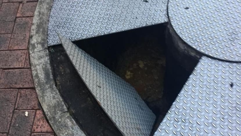 Nee Soon Town Council reminds coffee shops to conduct checks on metal covers after resident falls into pit