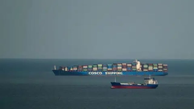 中国中远海运恢复部分海湾航线订单