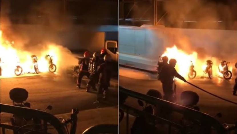 Man jailed for starting car park fire outside Boon Lay Shopping Centre