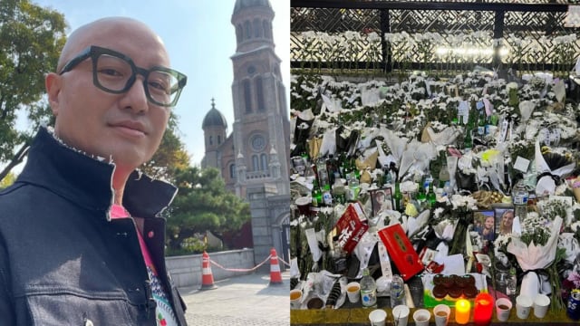 重回梨泰院事故地点　洪锡天：难跨出步伐