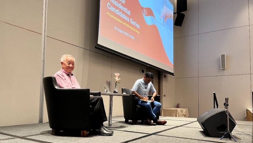 'Conflict of interest' if President has worked or mentored Prime Minister before, says Ng Kok Song 'Conflict of interest' if President has worked or mentored Prime Minister before, says Ng Kok Song