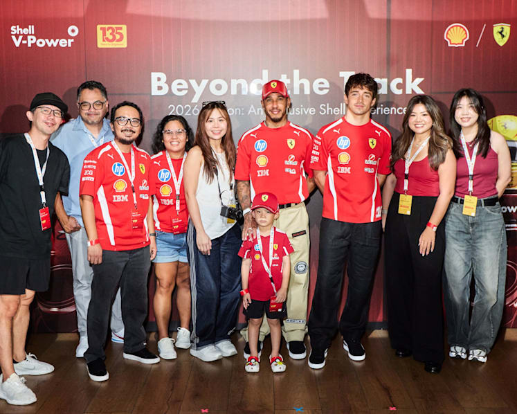 Up close with Scuderia Ferrari HP: A special race-week experience from Shell