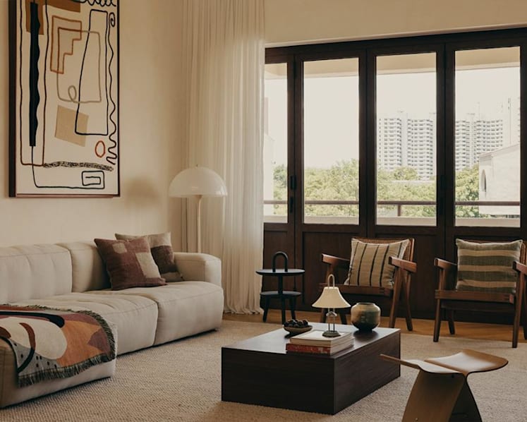 How this 1980s walk-up apartment in eastern Singapore was redesigned for family life