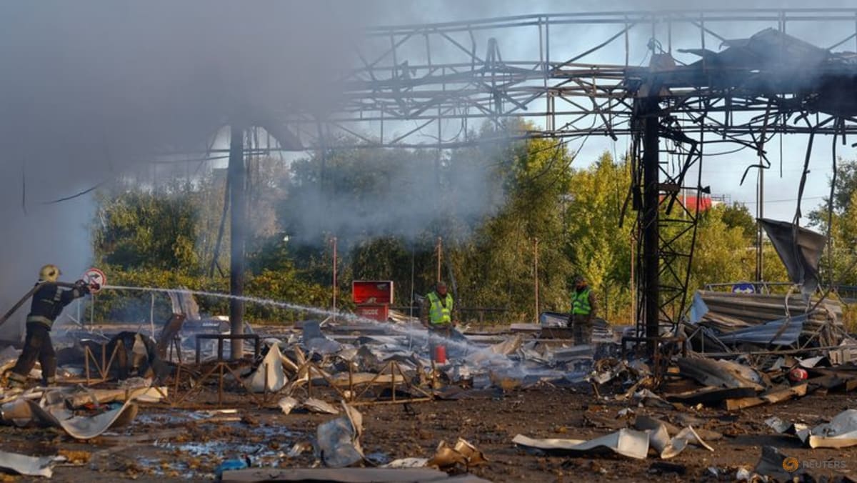 Russia hits Kyiv petrol stations, kills one