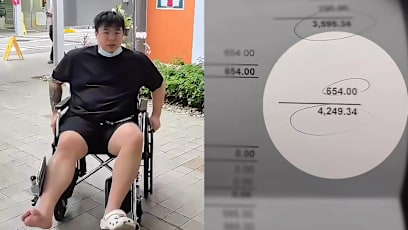 Mayiduo Hospitalised With S$4.2K Bill After One Pull-Up Triggers Gout