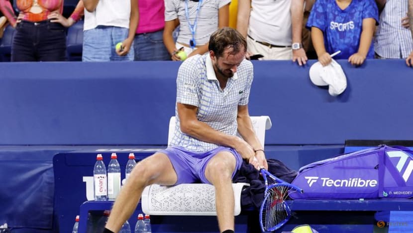 Medvedev fined $42,500 for US Open antics Medvedev fined $42,500 for US Open antics