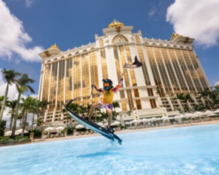 The Energy Rises at Galaxy Macau for a Playful Summer of  Aquatic Sports & Showmanship
