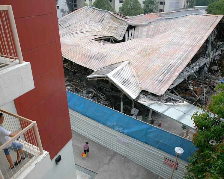The Big Read: Much more than a market, Jurong West fire guts an estate’s social hub