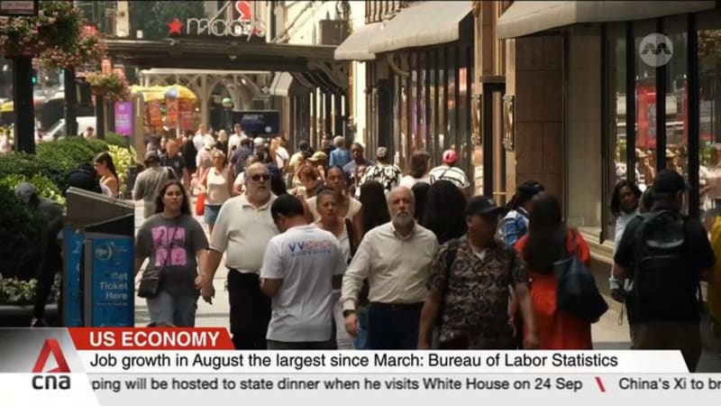 United States adds 162,000 jobs in August, displaying economic resilience
