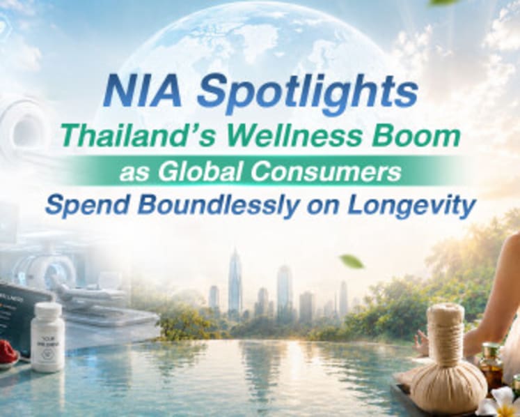 NIA Spotlights Thailand’s Wellness Boom as Global Consumers Spend Boundlessly on Longevity