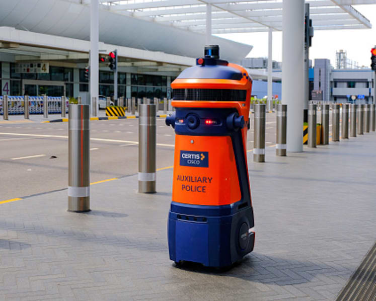 Jail for man who rammed trolley into Certis Cisco robot at Jewel Changi Airport