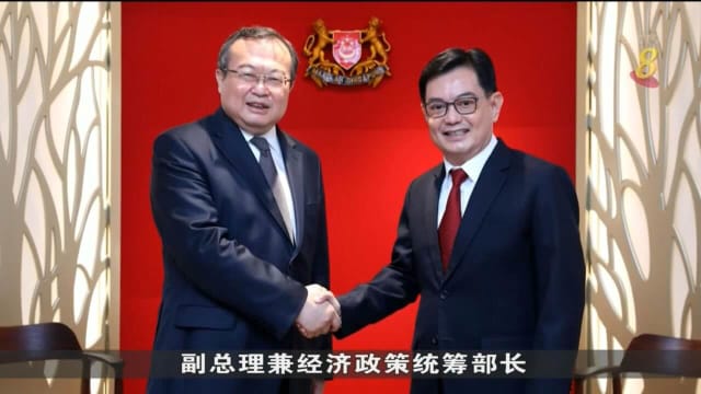 王瑞杰会见中央对外联络部部长刘建超 重申新中友好关系