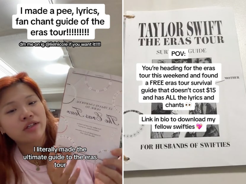 A discussion brewed online on whether the selling of lyric guides for Taylor Swift’s concert is “ethical”.