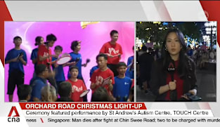 Singapore kicks off Christmas season of giving with Community Chest light-up along Orchard Road