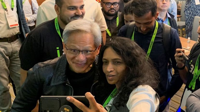 Nvidia CEO Jensen Huang gets rock star treatment from India's tech enthusiasts Nvidia CEO Jensen Huang gets rock star treatment from India's tech enthusiasts