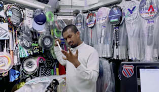 The 22-year-old racquet stringer who brought millions of views on TikTok to his family business