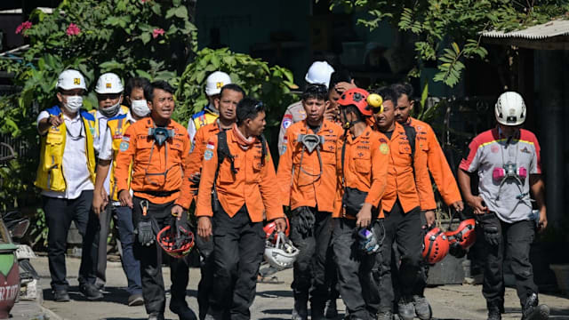 印尼学校坍塌事故67人遇难 搜救工作结束 