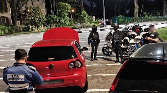 陆交局12月假期全岛执法 逾百轿车违规改装被对付