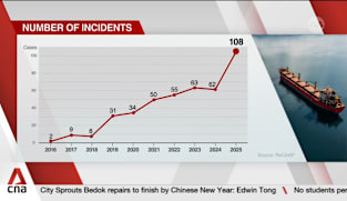 Record 108 sea robbery cases in Straits of Malacca and Singapore in 2025
