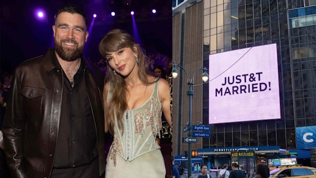Taylor Swift、Travis Kelce结婚了！Adam Sandler担任证婚人，纽约麦迪逊花园广场千人见证