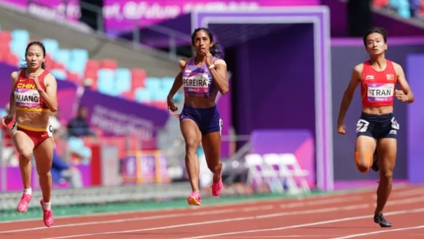Ratu pecut SG Shanti Pereira mara ke pusingan akhir 200 meter Sukan Asia Ratu pecut SG Shanti Pereira mara ke pusingan akhir 200 meter Sukan Asia