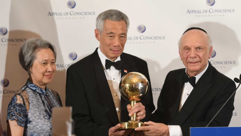 PM Lee wins global interfaith award, says equality of races and faiths strengthened by Singaporeans daily