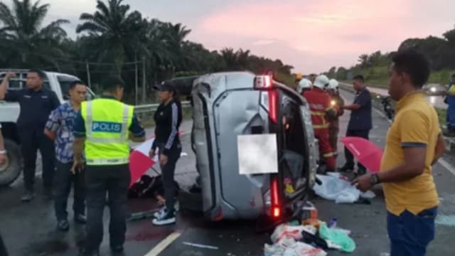 趁屠妖节假期回乡 马国一家六口出车祸两人死亡