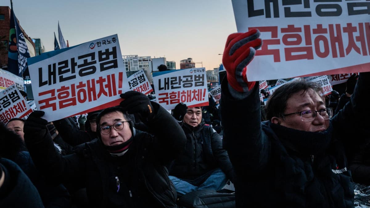 Thousands of South Koreans protest as president Yoon Suk Yeol digs heels in