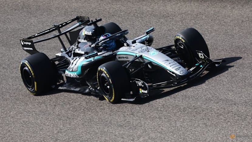 Mercedes end first Bahrain F1 test one-two on the timesheets