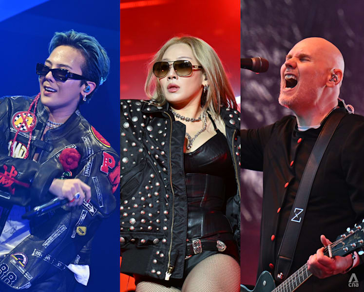 F1 Singapore Grand Prix 2025 concerts: Elton John, G-Dragon, Foo Fighters, Smashing Pumpkins and CL