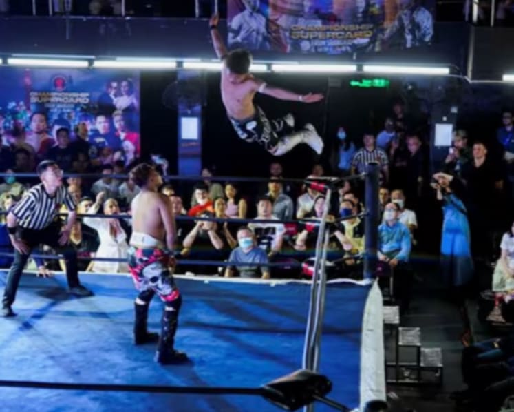 China’s pro wrestling scene dealt one-two blow by sluggish economy, lack of support