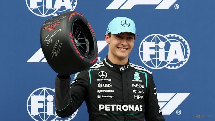 Russell takes pole as Mercedes dominate Australian Grand Prix qualifying