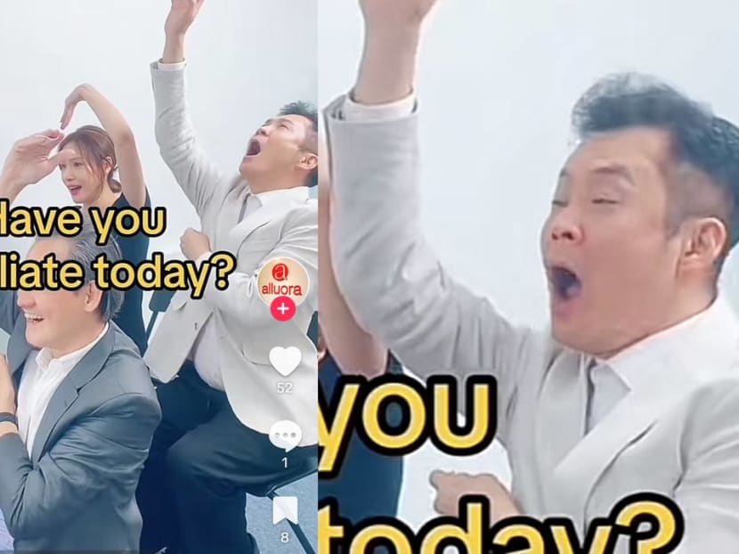 Terence Cao and Dawn Yeoh show you how to whiten your armpits while singing Westlife's You Raise Me Up