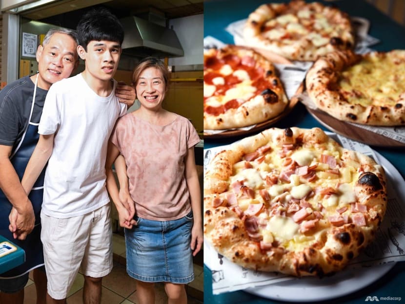 Couple opens pizza hawker stall so their special needs child has a job in the future