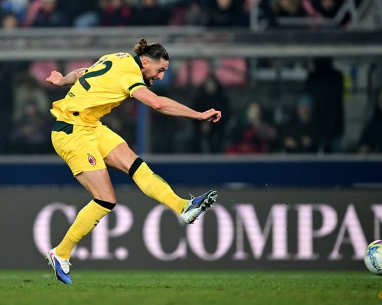 AC Milan close gap on city rivals Inter after 3-0 win at Bologna